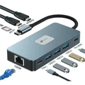 Docking Usb Tipo-C Leotec Leds02/ 3xusb/ 1xusb Ti