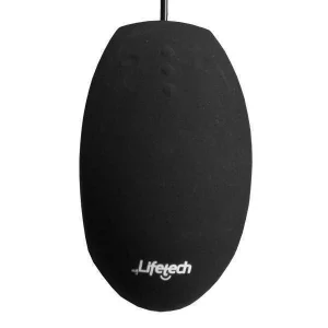 Lifetech Rato Silicone Lavavel Usb - Preto