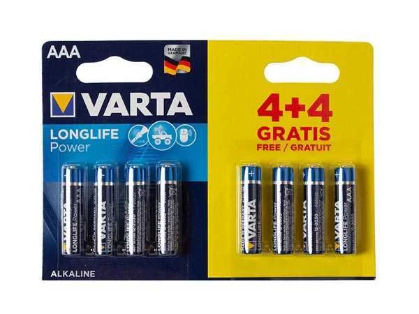 LR03/44 Pilhas alcalinas aaa / lr03 1.5v 4+4