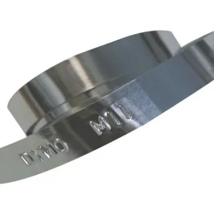 Dymo 12mm Non Adhesive Stainless Steel Tape Etiqu.