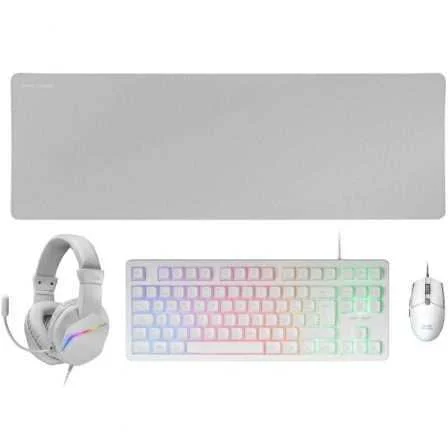 Pack Gaming Mars Gaming Mcp-Rgb3w/ Teclado RGB + .