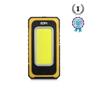 Lanterna LED Solar Recarregável com Gancho e Íman.