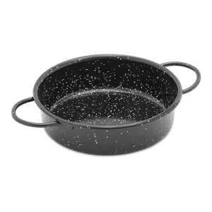 Travessa com Pegas Esmaltada Ø16cm Vaello