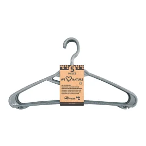 Pack de 5 Cabides de Plástico Reciclado We Nature.