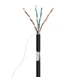 Bobine Cabo de Dados Ftp Cca Cat5e Awg24 P/ Exter.
