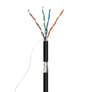Bobine Cabo de Dados Ftp Cca Cat5e Awg24 P/ Exter.