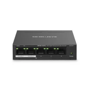 Switch Mercusys Ms105gp 5 Portas Gigabit Unmanage.