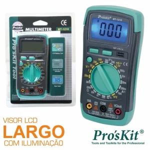 Multimetro Digital Digitos Retroiluminado