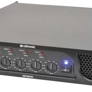 Qp1600 Quad Power Amp 4 X 400w