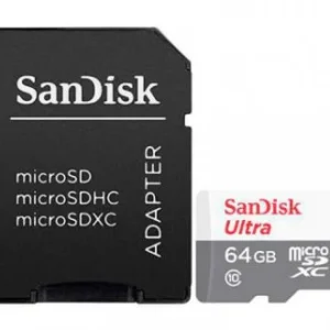 Cartão de Memória Ultra Micro Sdxc 64gb+Adaptador