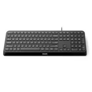 Philips Teclado Wired Usb Black Pt Spk6207b