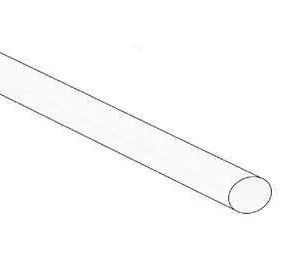 Shrinkable Tube 4.8mm - White - 50 Pcs