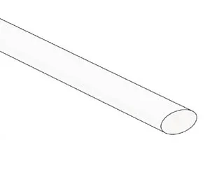 Shrinkable Tube 6.4mm - White - 50 Pcs