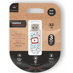 Pendrive 32gb Tech One Tech Video Dream Usb 20