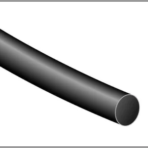 Manga Termo Retratil Preta 1.6mm 125º 1.2m