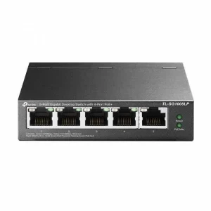 Switch 5 Portas Gigabit Unmanaged Poe+ Tl-Sg1005l.