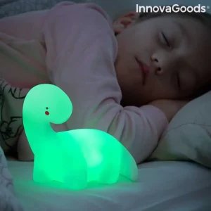 Lâmpada Multicolor LED Dinossauro Lightosaurus