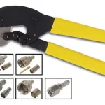 Ferramenta de Engaste para Conectores F e Bnc