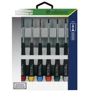 Conjunto de 6 Chaves de Precisão Torx