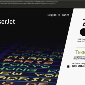 Hp Toner Laserjet Original 213x Preto de Elevado .