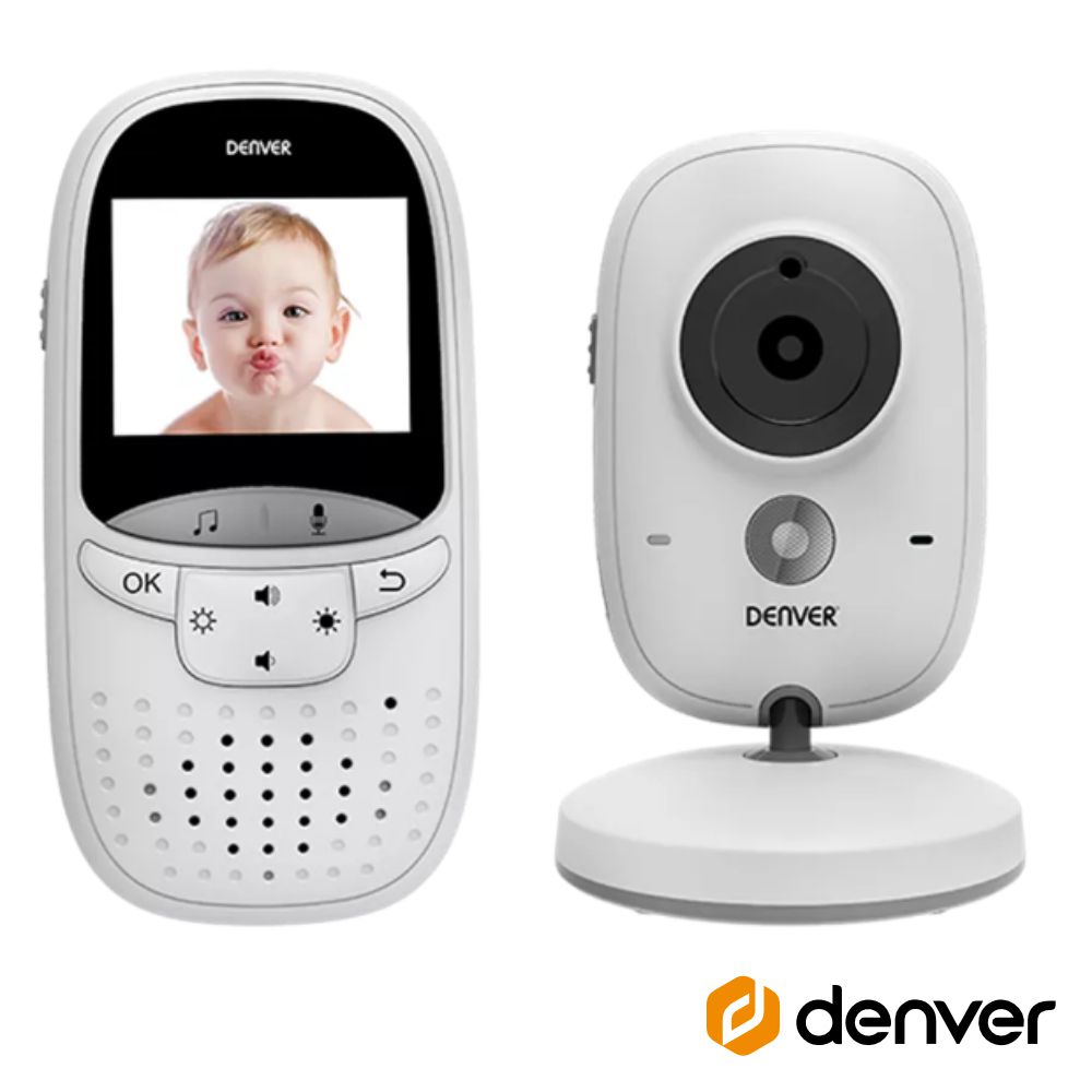 Intercomunicador Baby Phone S/ Fios LEDs Ir Bateria DENVER