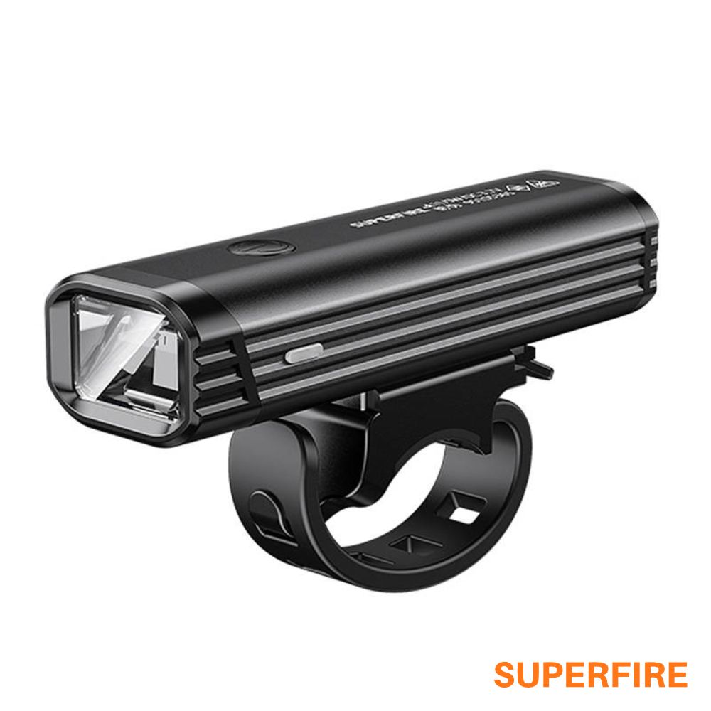 Luz LED 5W Dianteira/Traseira P/ Bicicleta IP44 SUPERFIRE