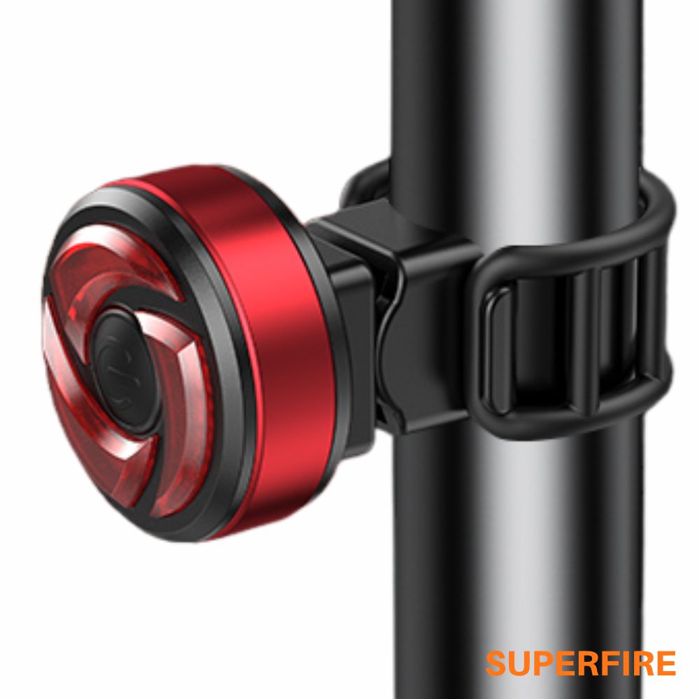 Lanterna Segurança Traseira P/ Bicicletas IP44 3W SUPERFIRE