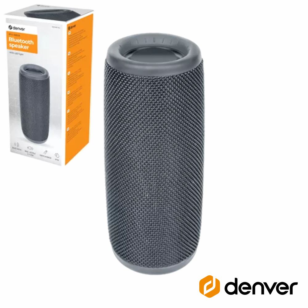 Coluna Bluetooth Portátil Bat/Mp3 DENVER