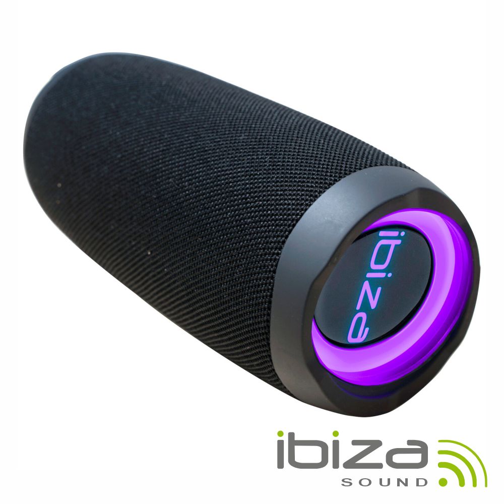 Coluna Bluetooth Portátil 30W USB/MicroSD/AUX TWS IBIZA