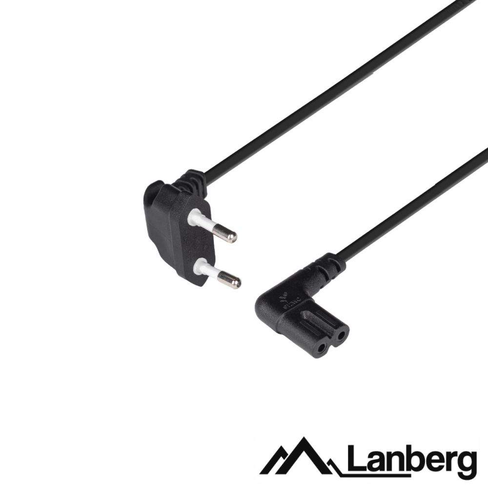 Cabo Alimentação IEC C7 90º Tipo 8 1.8m LANBERG