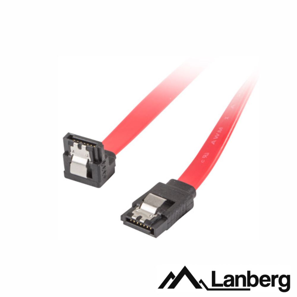 Cabo Dados SATA C/ Bloqueio 0.5m LANBERG