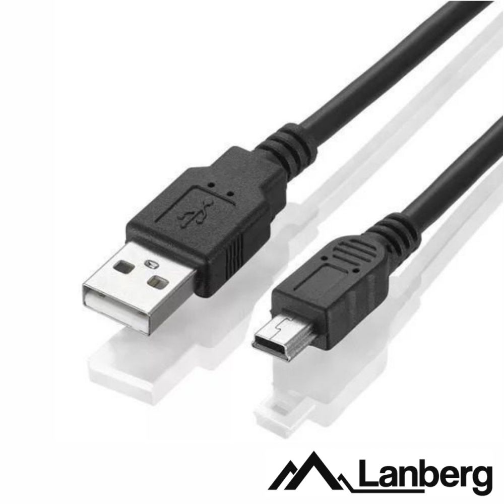 Cabo USB-A 2.0 Macho / Micro USB-B Macho 1.8m LANBERG