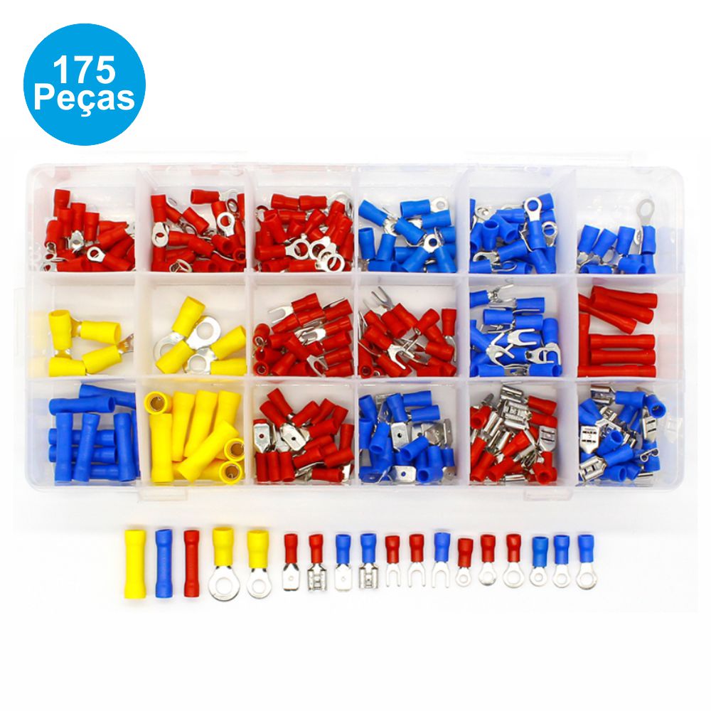 Conjunto De Terminais 175Pcs LANBERG