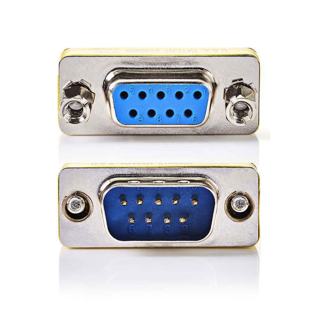 Ficha Adaptadora VGA 9p Hd Fêmea / VGA 9p Hd Macho