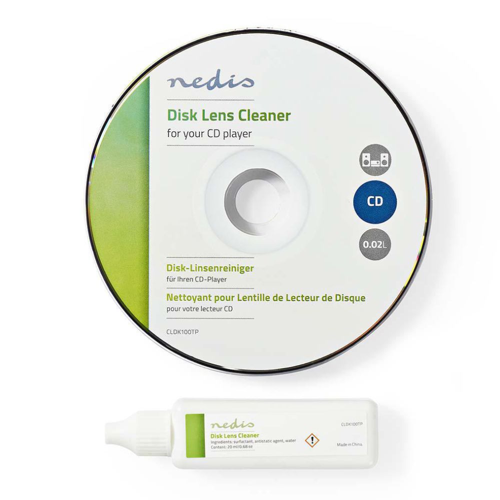 CLDK100TP Kit de Limpeza de Leitores CD 20ml