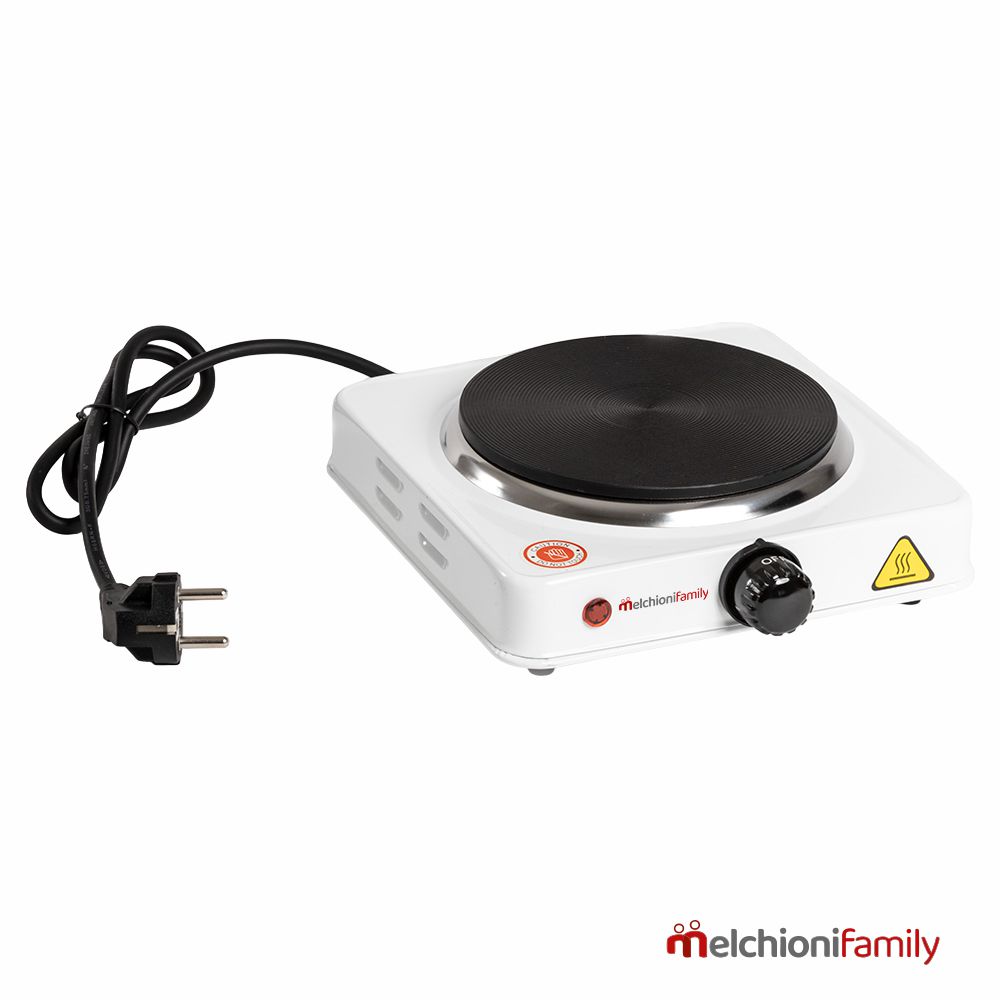 Fogão Elétrico 1 Placa 1000W Branco MelchioniFamily
