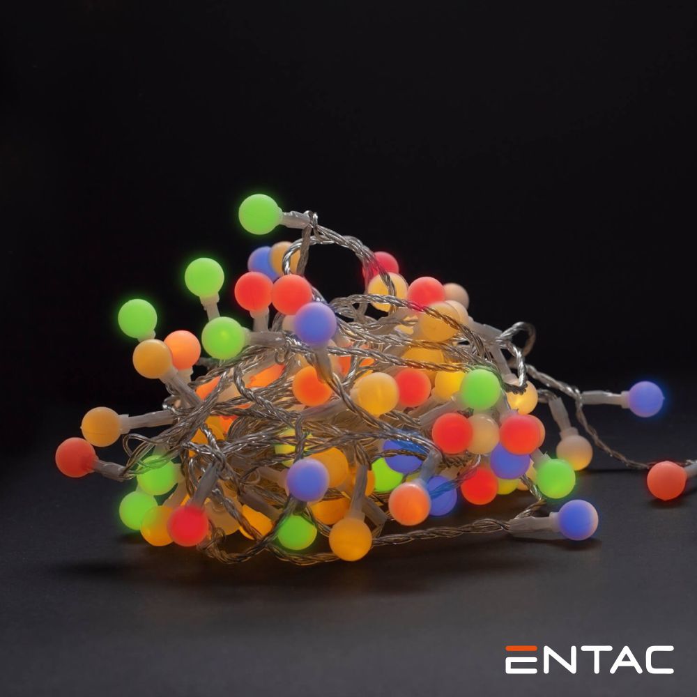 Grinalda 120 LEDS Multicor 220V 9mt