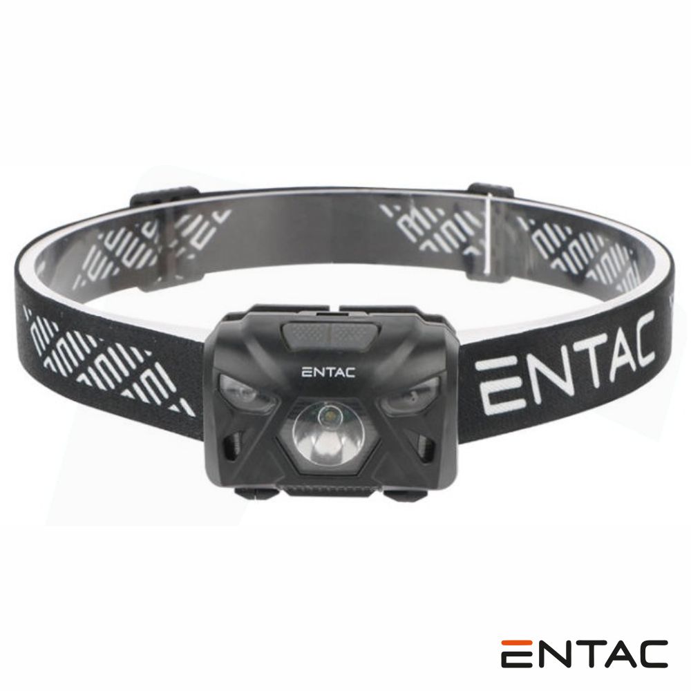 Lanterna de Cabeça 5W XPE+LED Vermelho 150lm IP54 ENTAC