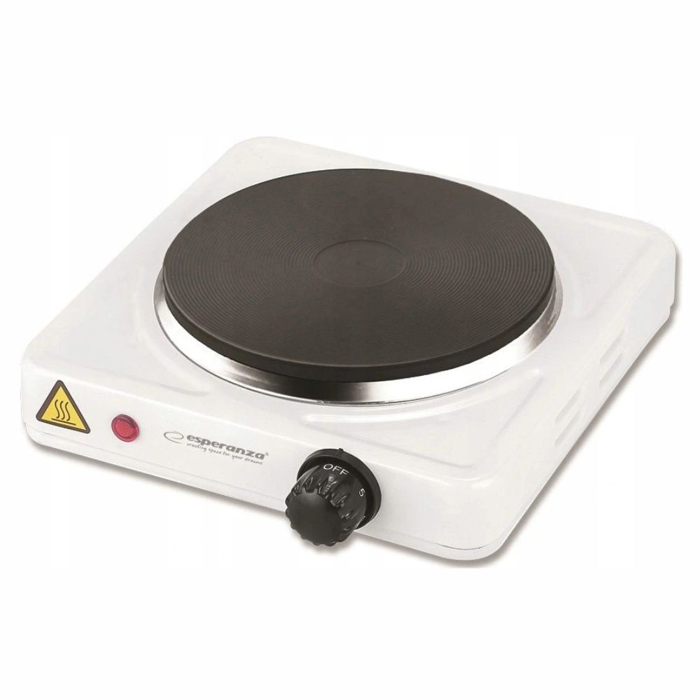 Fogão Elétrico 1 Placa Branco 1000W