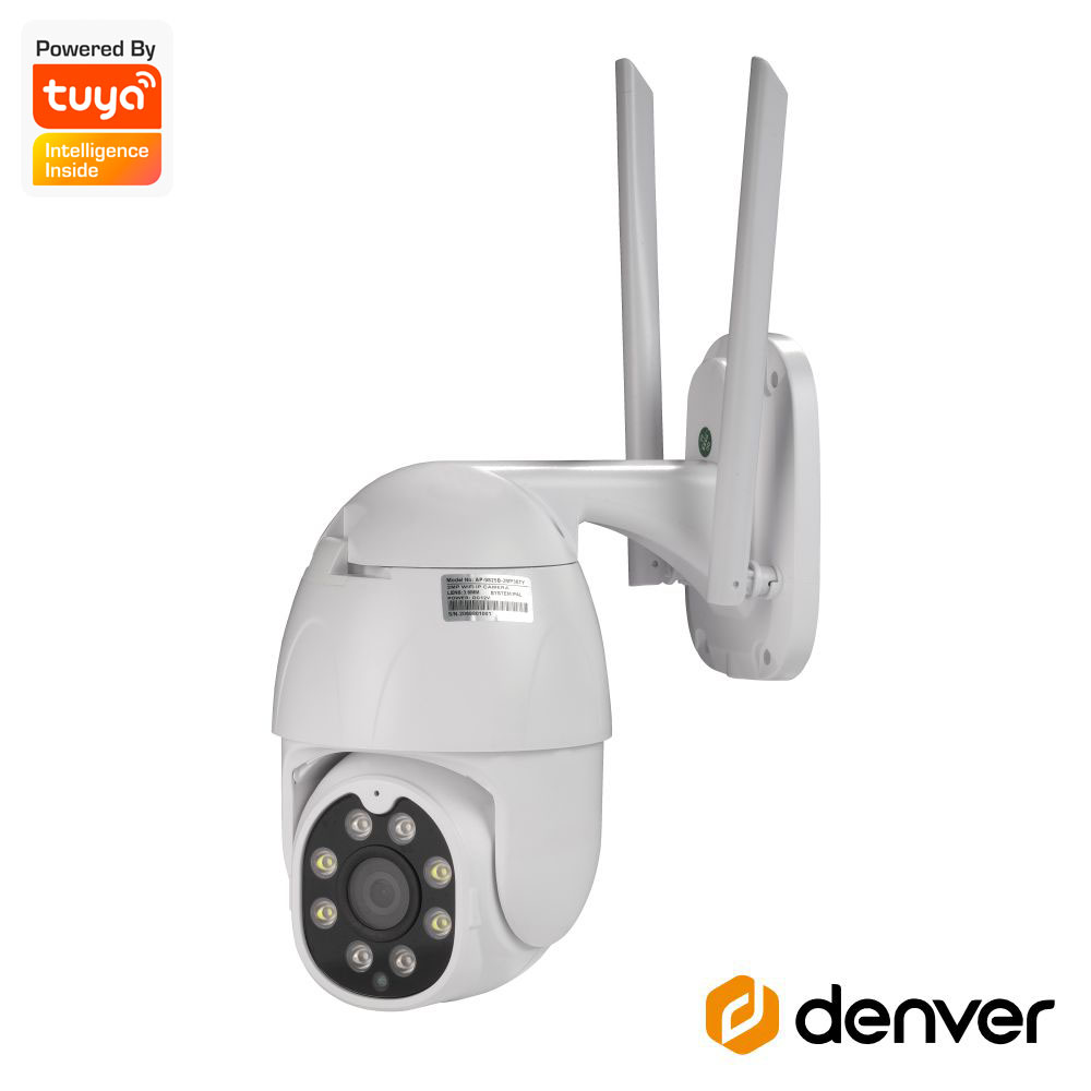 Câmara Vigilância IP 1080p Wifi Tuya DENVER