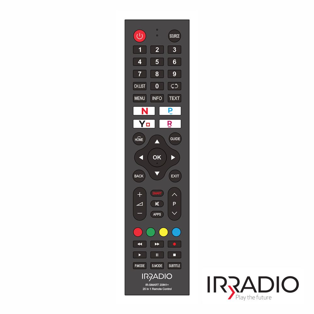 Comando Universal Compatível C/ 20 Marcas Smart TV