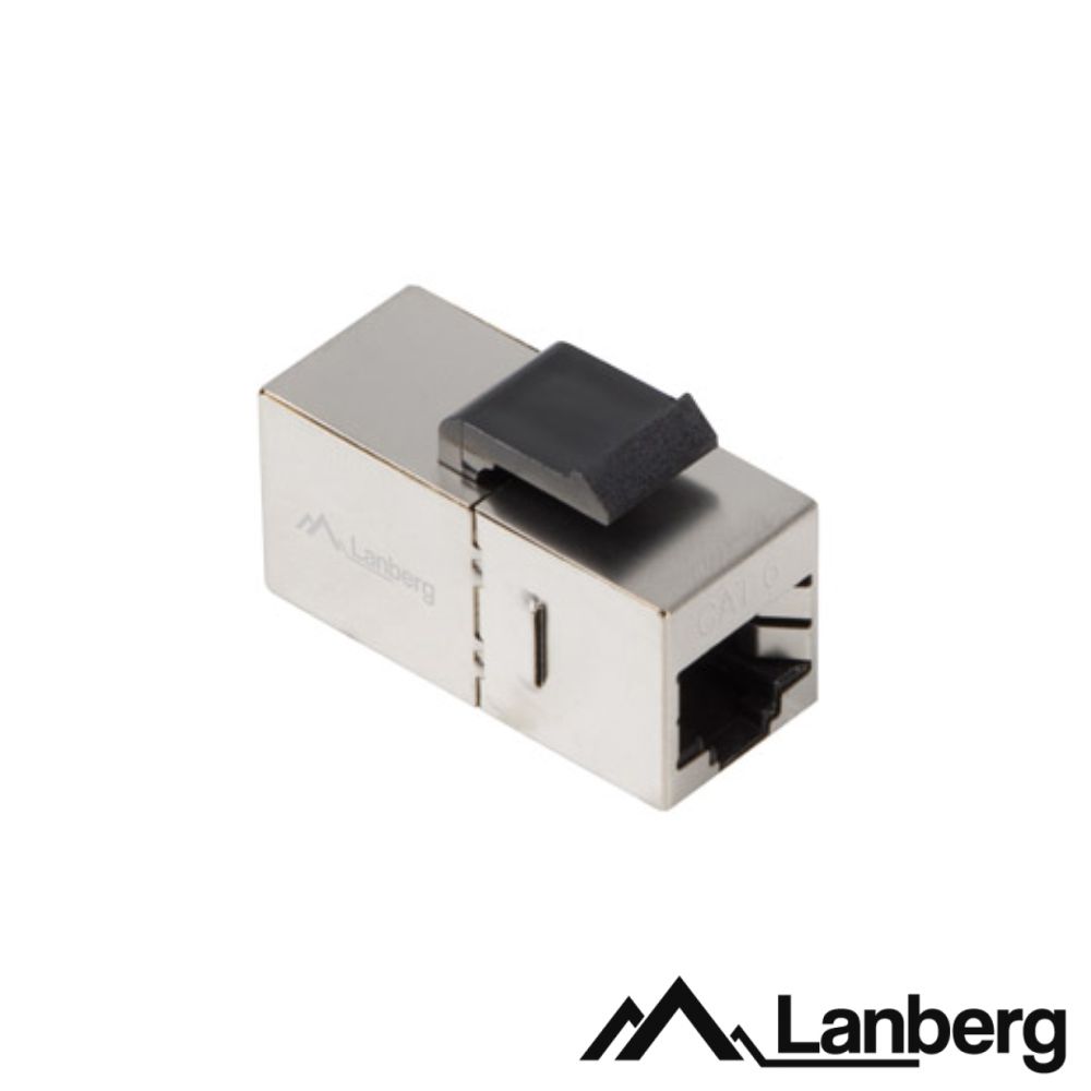 Ficha Adaptadora Keystone CAT6A RJ45 Fêmea p/ RJ45 Fêmea