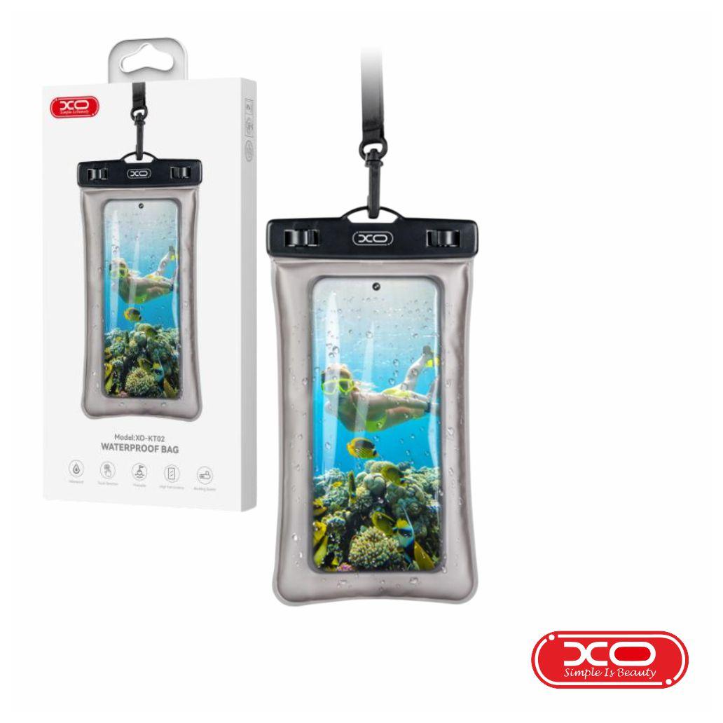 XO-KT02 Capa impermeável p/ smartphone até 6.7 XO