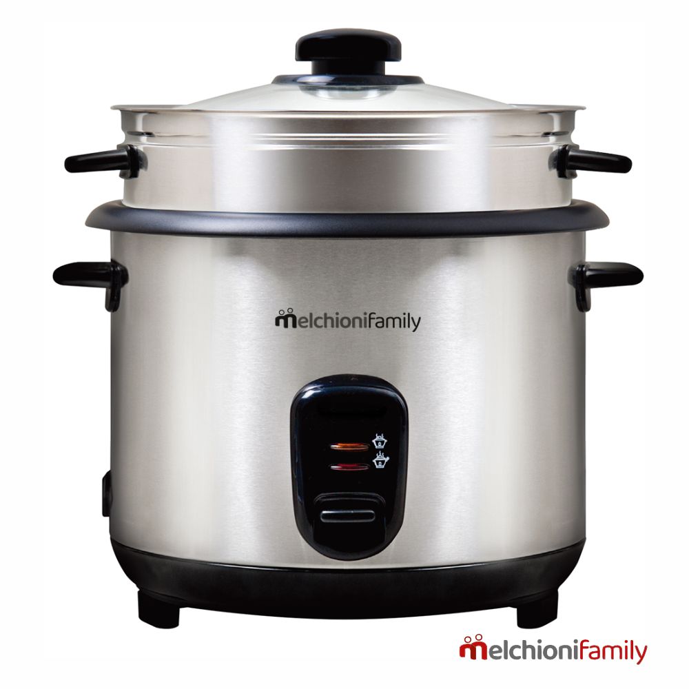 Panela Elétrica P/ Arroz 1.8L 800W Inox MelchioniFamily