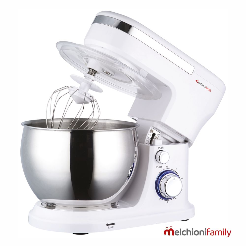 MAXIMA-NEW Robot de cozinha 1000w c/ taça Inox 5L - Melchioni Family -
