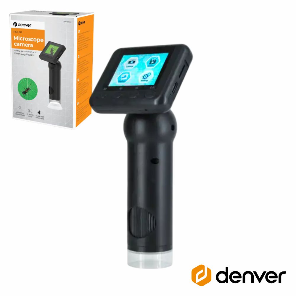 Microscópio Digital C/ LCD 2" 12mp C/ Ampliação 1000x