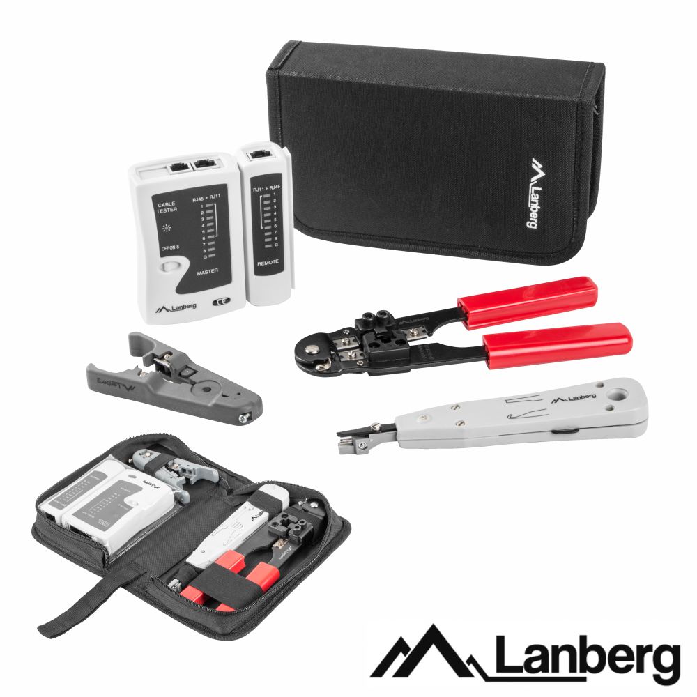 Conjunto de Ferramentas de Rede LANBERG