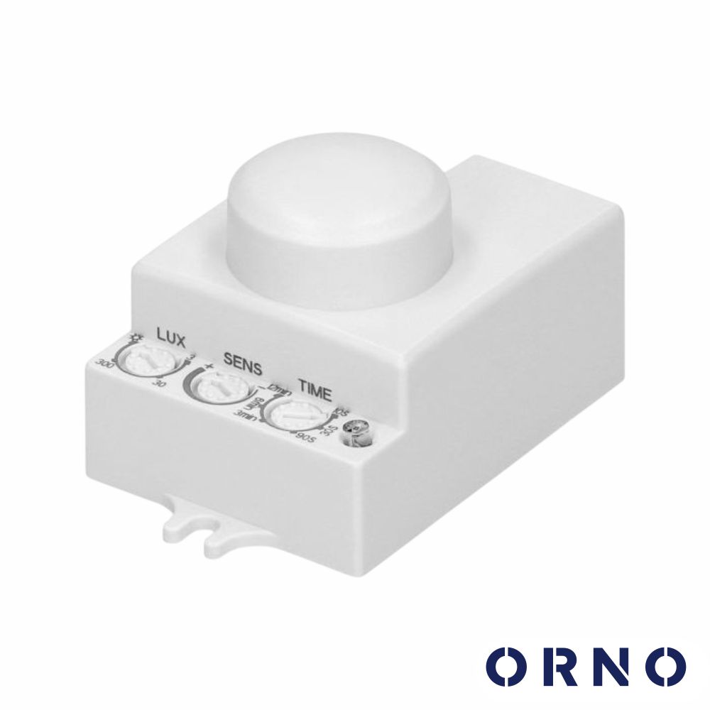 Mini Detetor Movimento P/ Micro-Ondas 1200W 180/360º ORNO