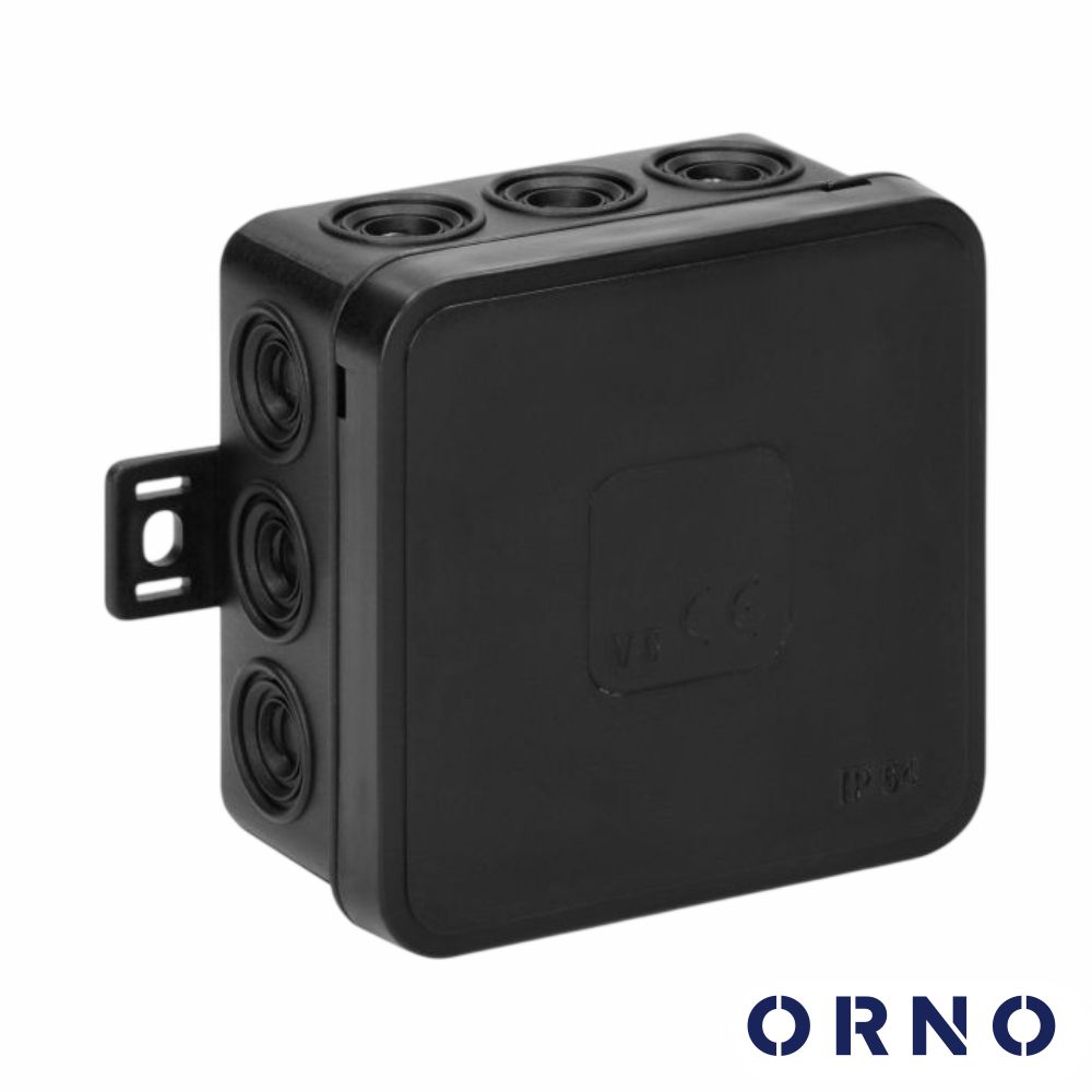 Caixa De Derivação Estanque C/ 12 Entradas 75X75X41mm ORNO