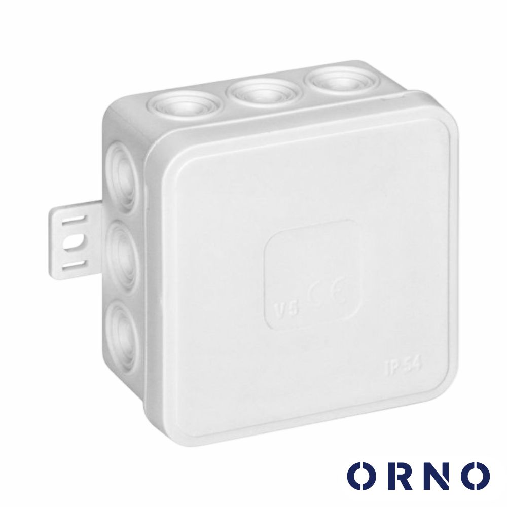 Caixa De Derivação Estanque C/ 12 Entradas 75X75X41mm ORNO